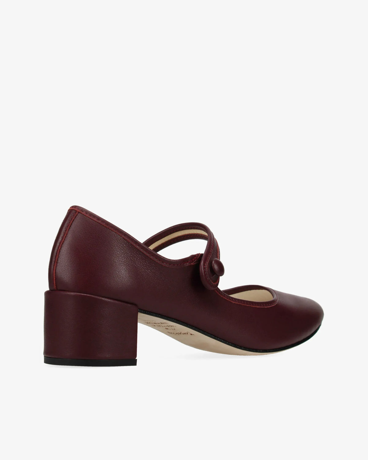 Repetto Deep Red Leather