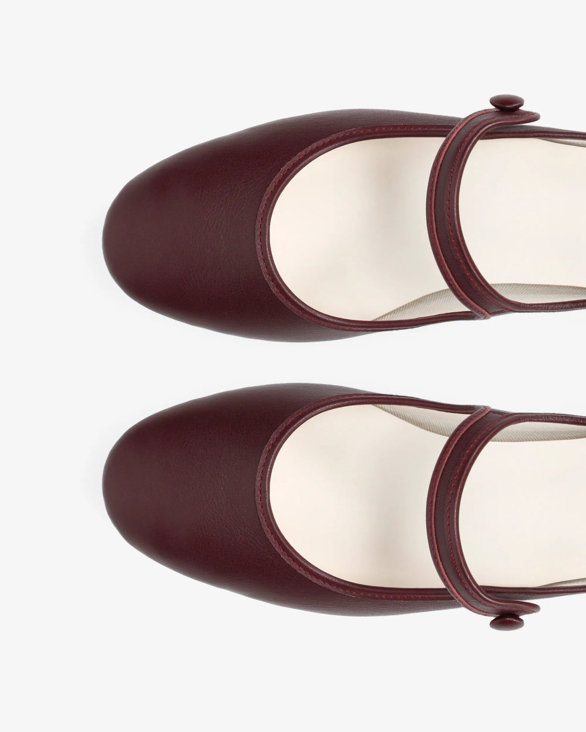 Repetto Deep Red Leather