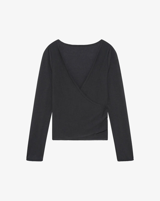 Long Sleeved Top Anthracite