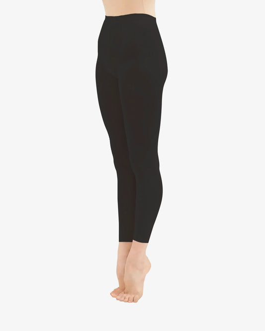 Girls 3d Microfibre Black