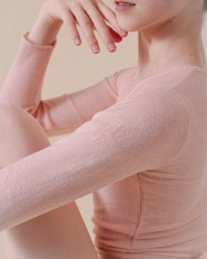 Over Knit Petal Pink