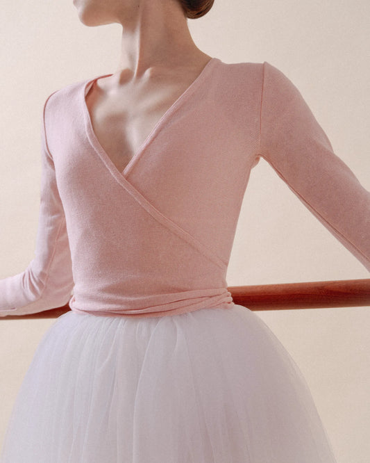 Over Knit Petal Pink
