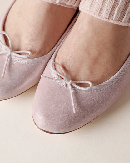 Flat Frost Pink Leather