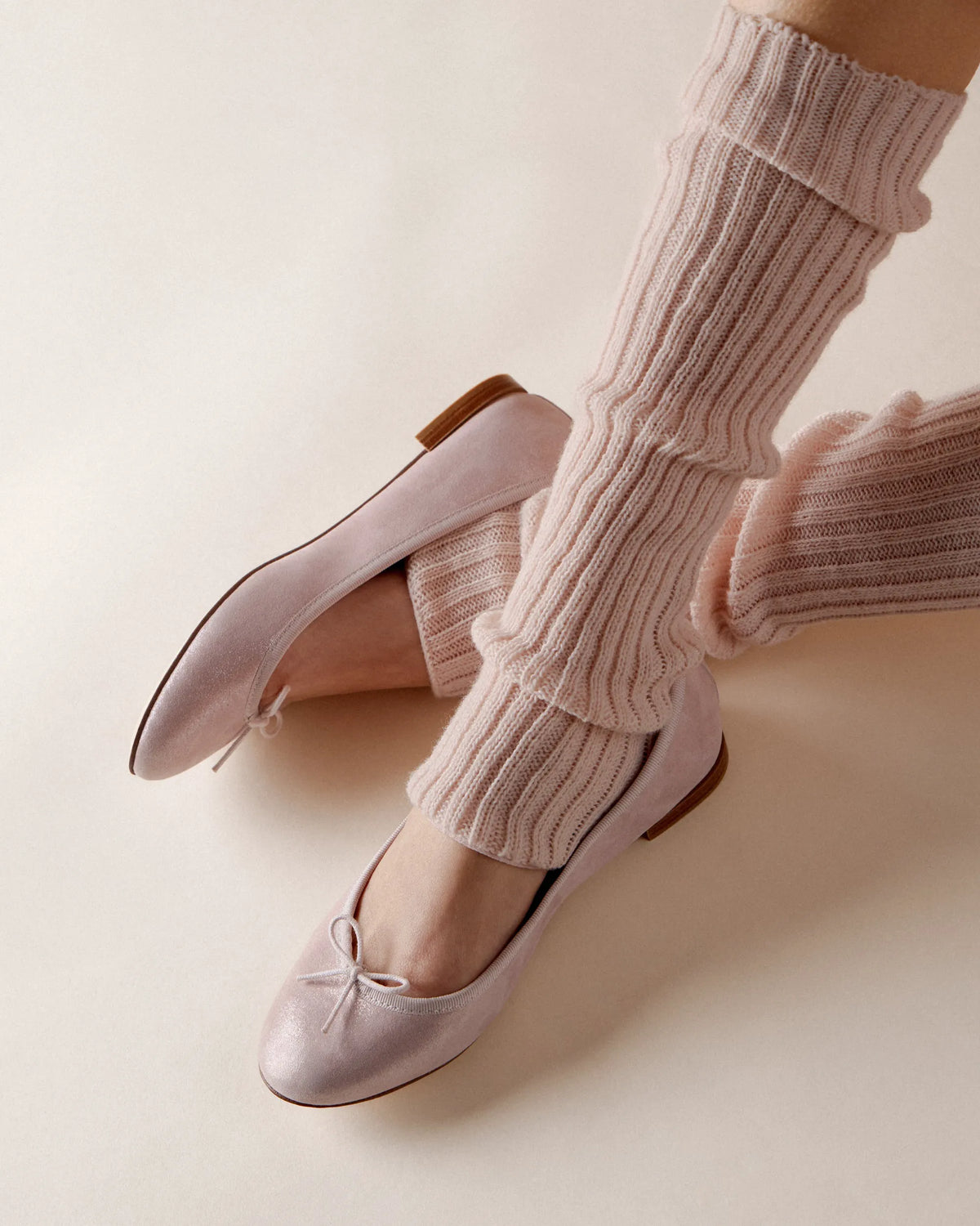Flat Frost Pink Leather