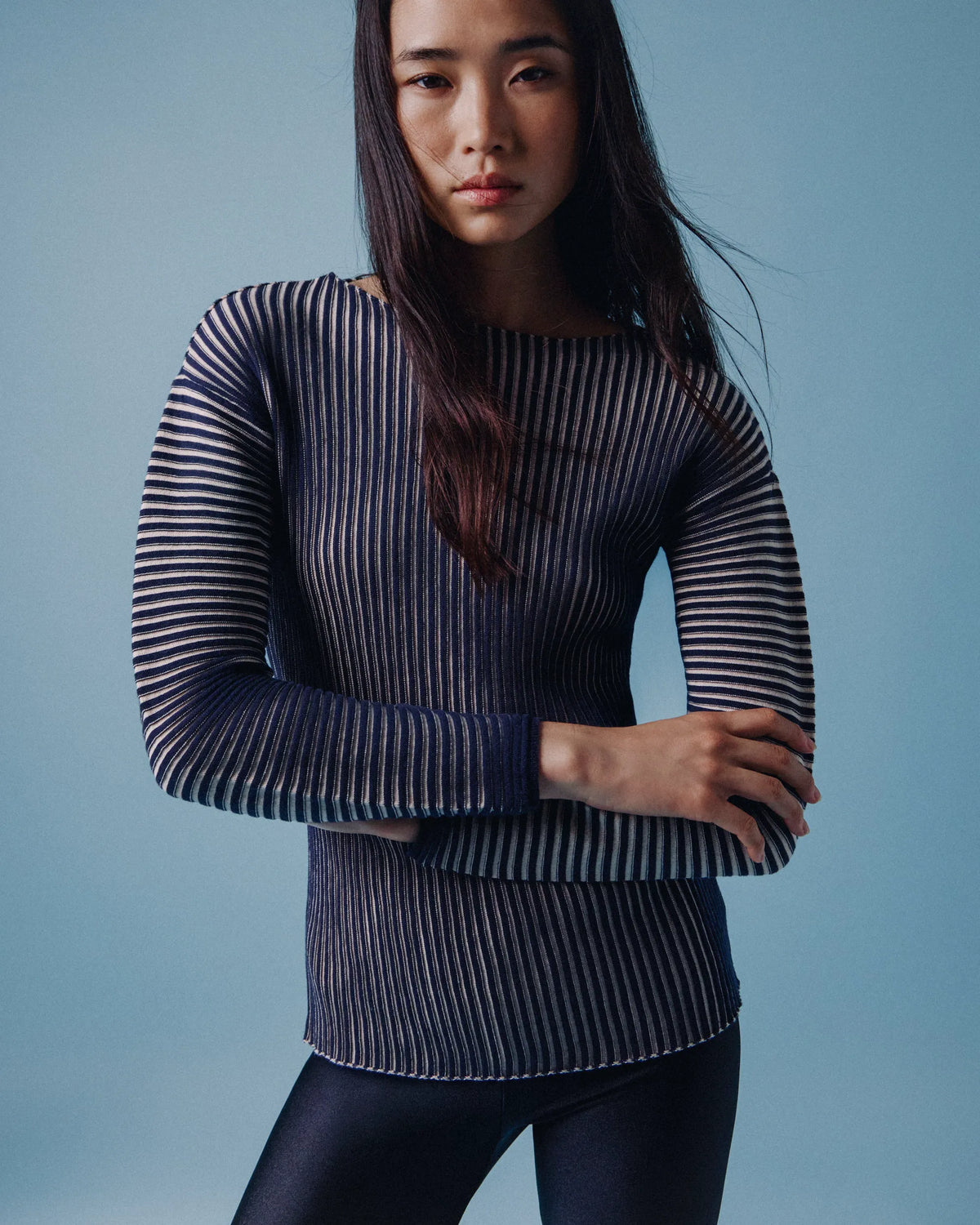 Jumper Blue And Petale