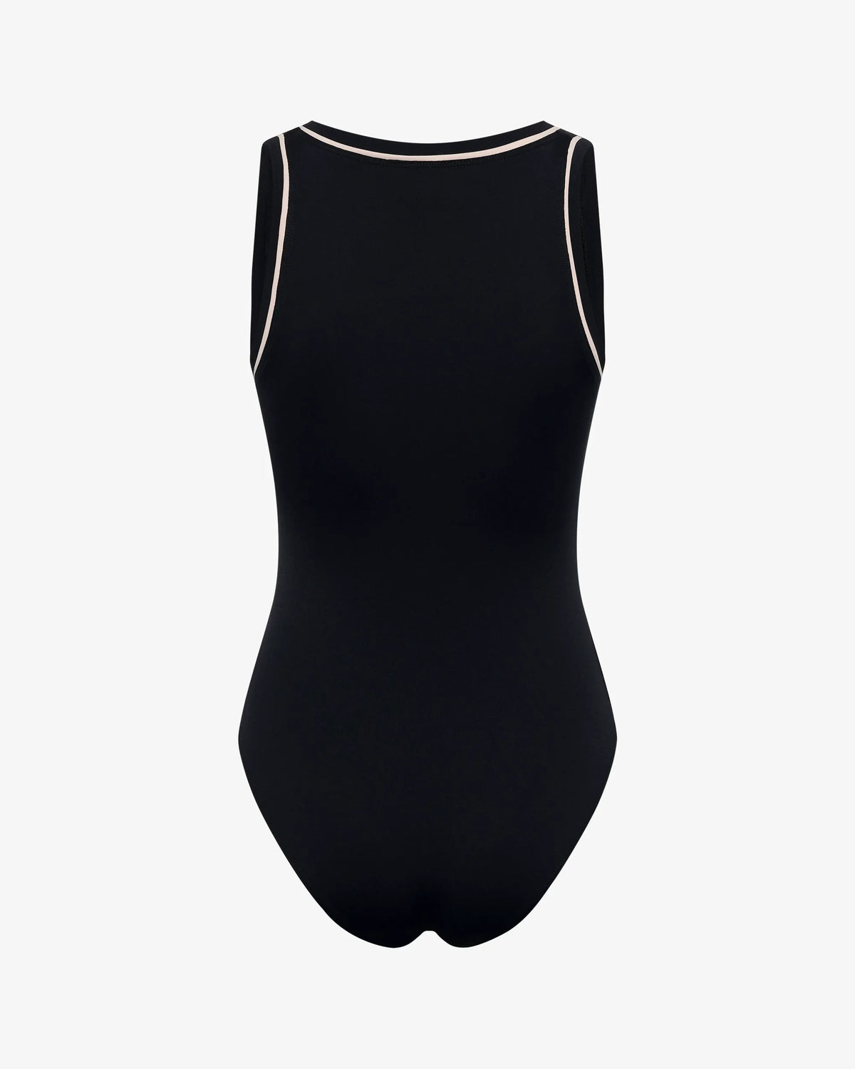 V Neck Black