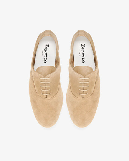 Suede Leather Beige Teddy