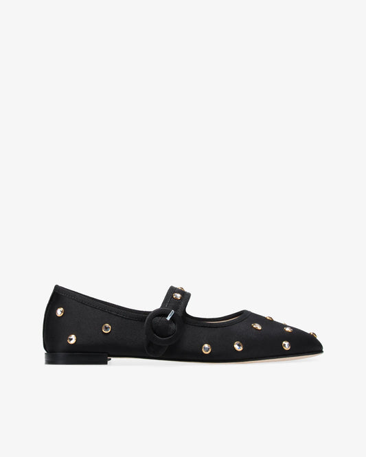 Babies Noir Strass