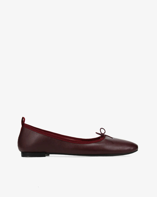 Ballerinas Deep Wine Red