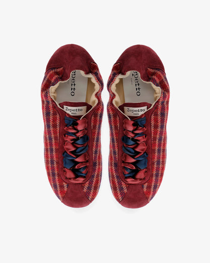 Deep Wine Red Tartan