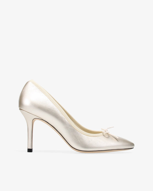 Pointy Toe Light Gold