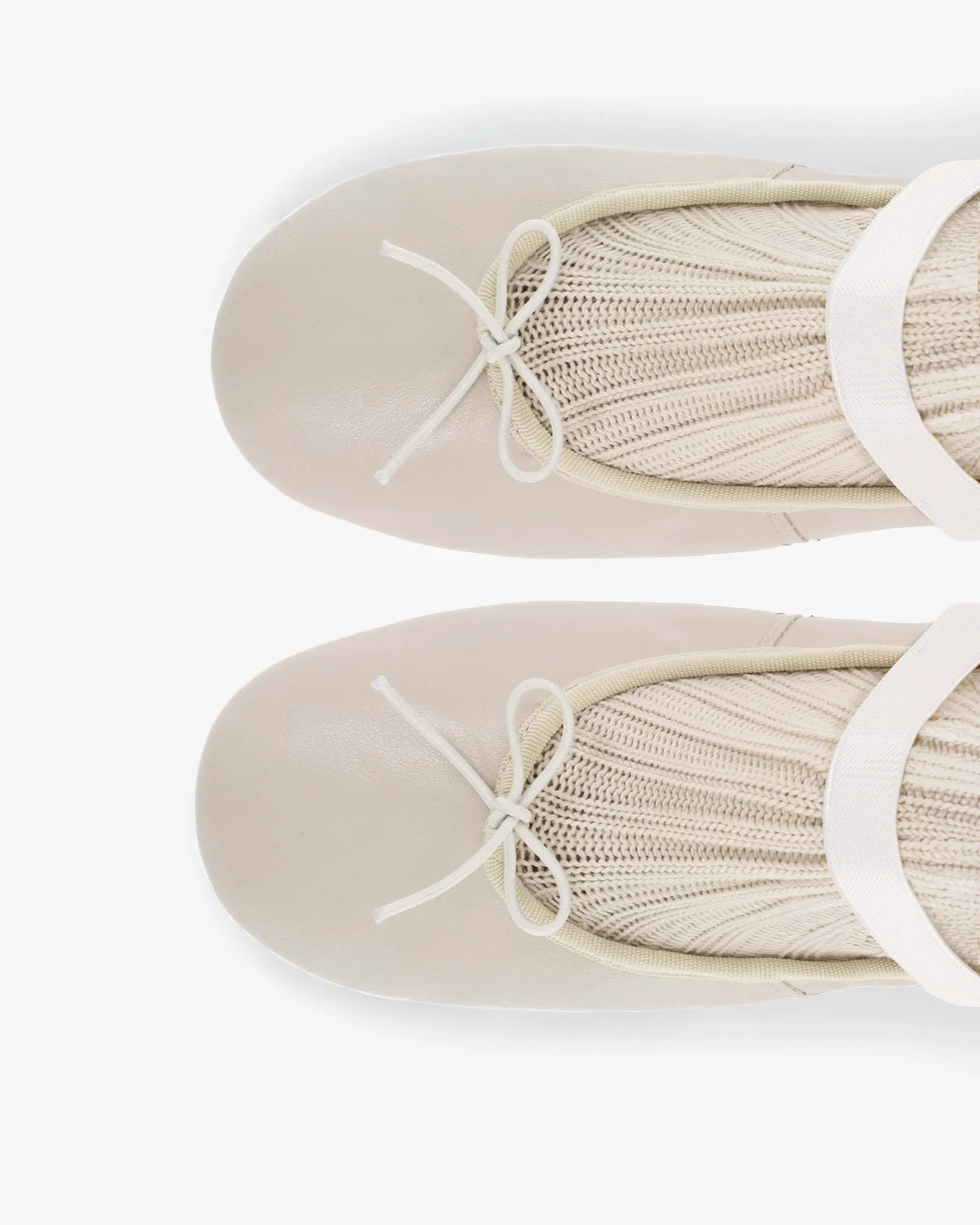 Flats With Leg Warmers