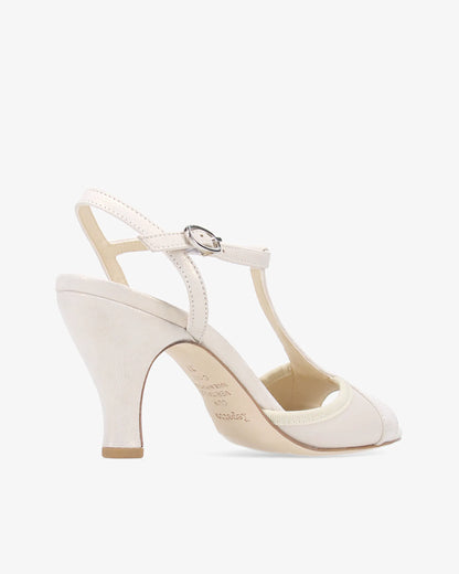 Suede Leather Spirit White