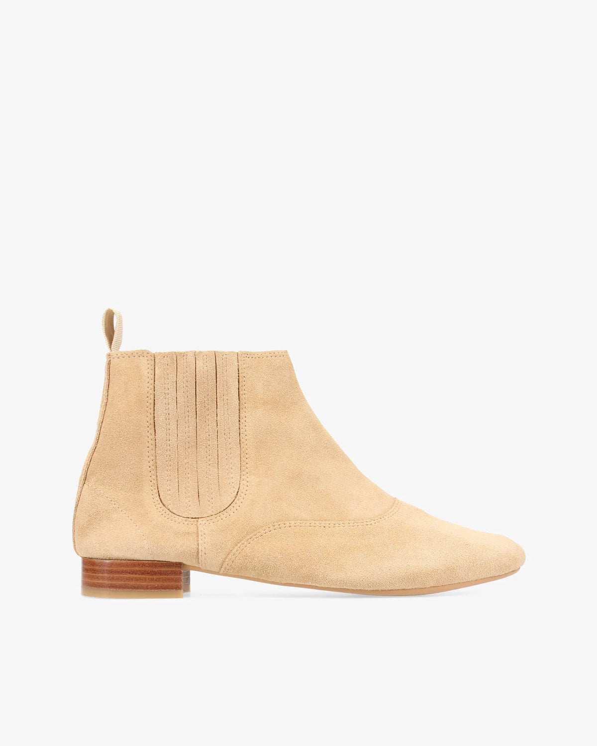 Beige Teddybear Suede Leather