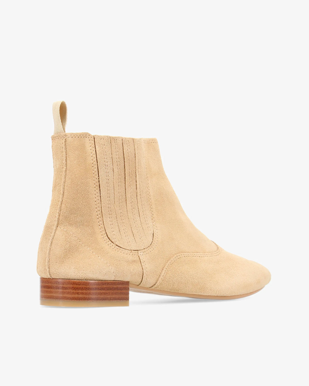 Beige Teddybear Suede Leather