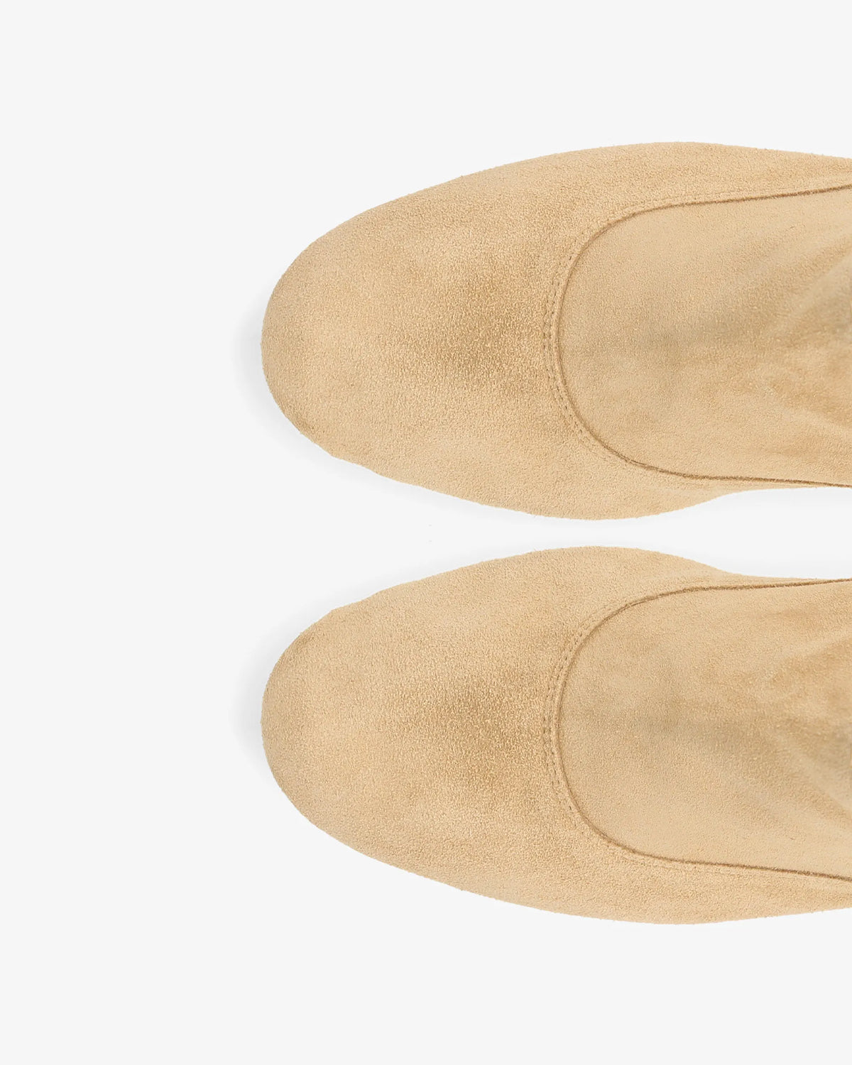 Beige Teddybear Suede Leather