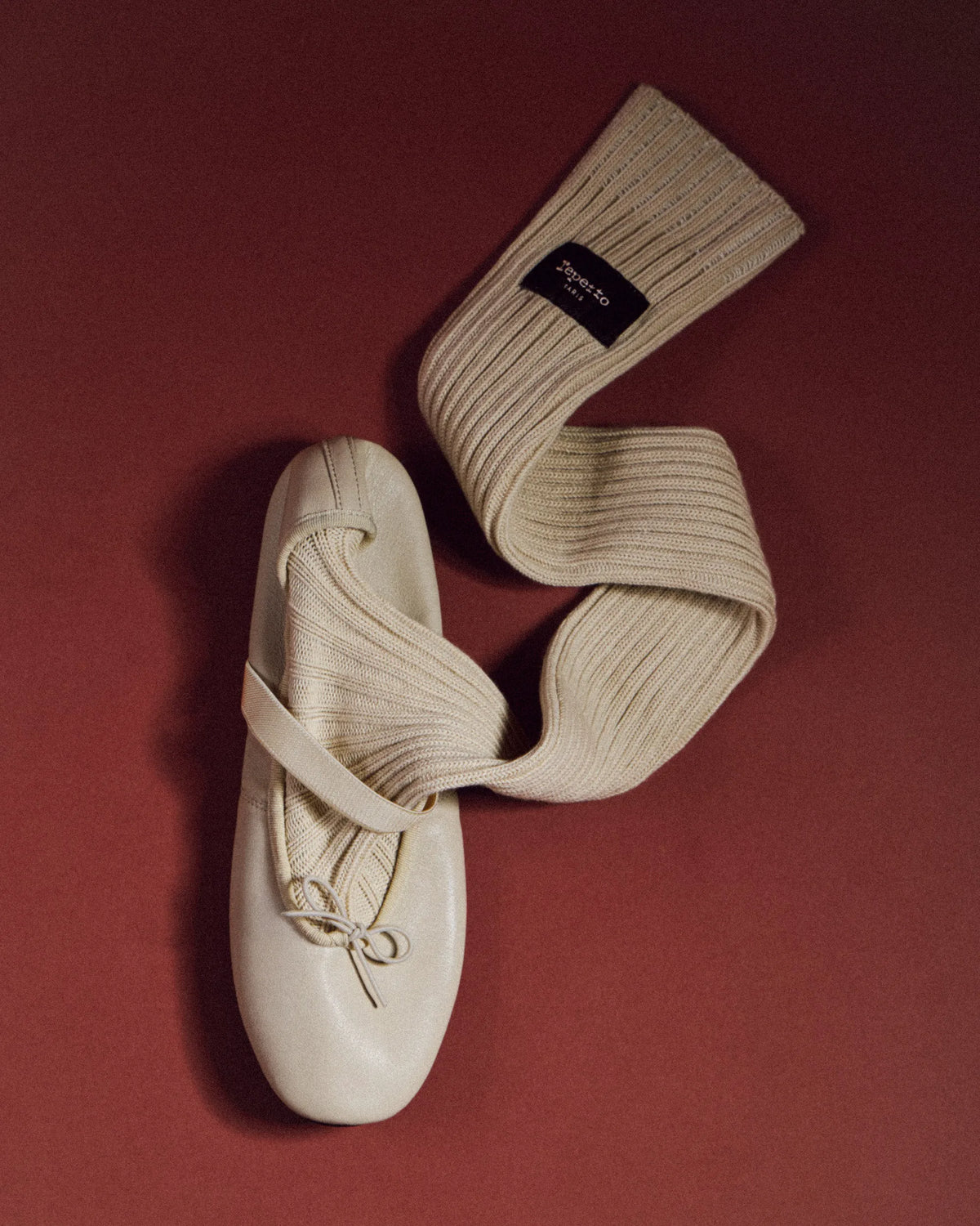 Flats With Leg Warmers
