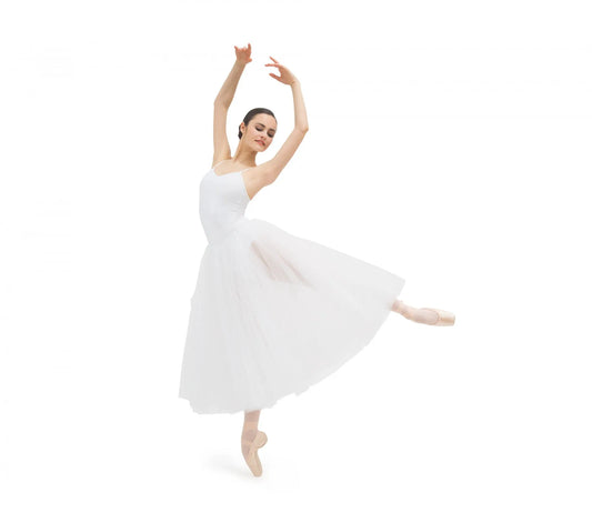 Lycra Tulle White