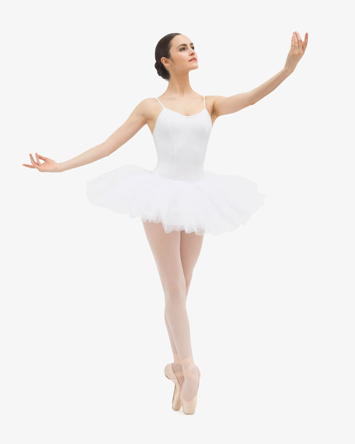 Lycra Tulle White