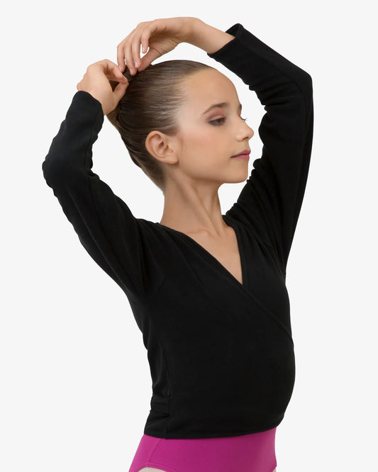 Cache Coeur Polyester Noir