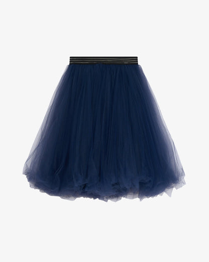 Mid Lenght Navy Blue