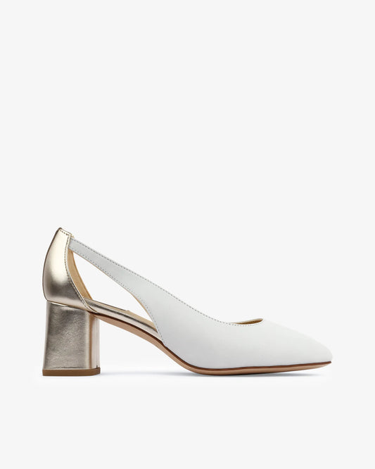 White And Light Gold